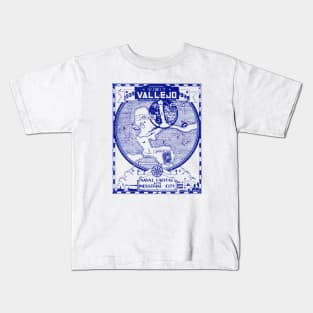 1939 Visit Vallejo California Kids T-Shirt